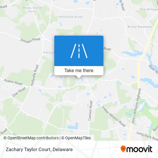 Mapa de Zachary Taylor Court
