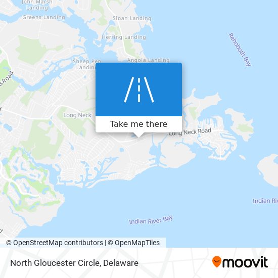 North Gloucester Circle map
