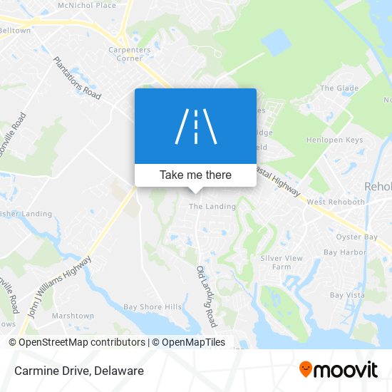 Mapa de Carmine Drive