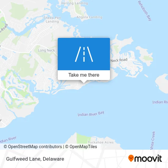 Gulfweed Lane map