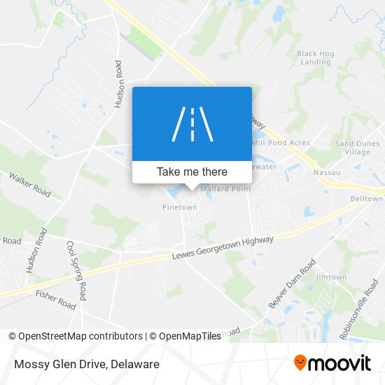 Mapa de Mossy Glen Drive