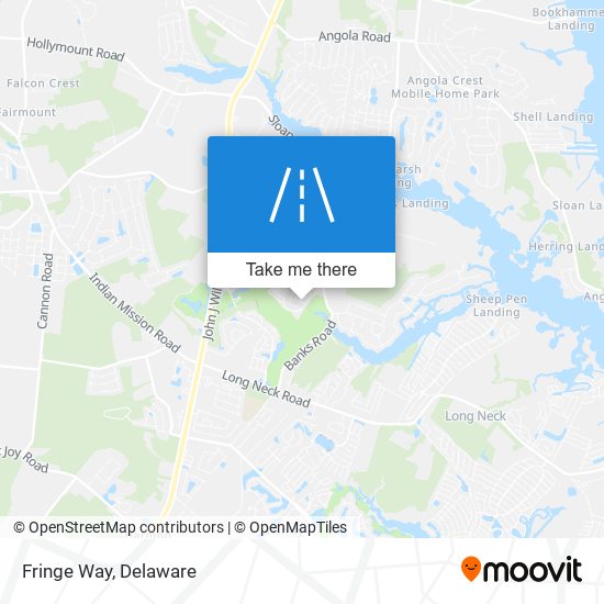 Mapa de Fringe Way