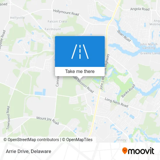 Arrie Drive map