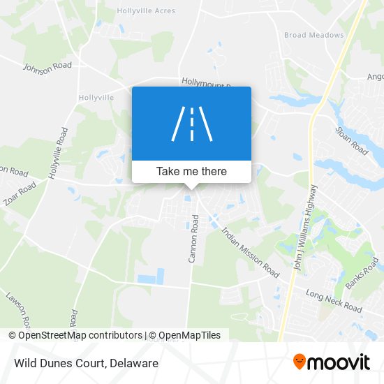 Wild Dunes Court map
