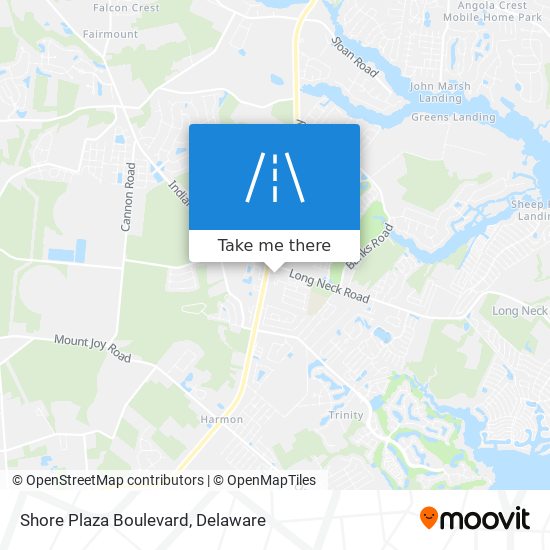 Shore Plaza Boulevard map