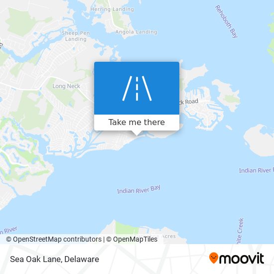 Mapa de Sea Oak Lane