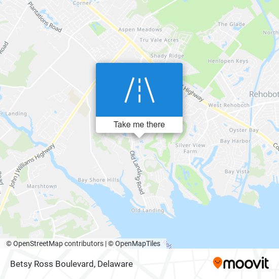 Mapa de Betsy Ross Boulevard