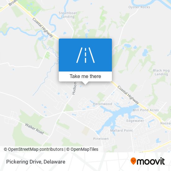 Pickering Drive map