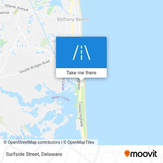 Surfside Street map