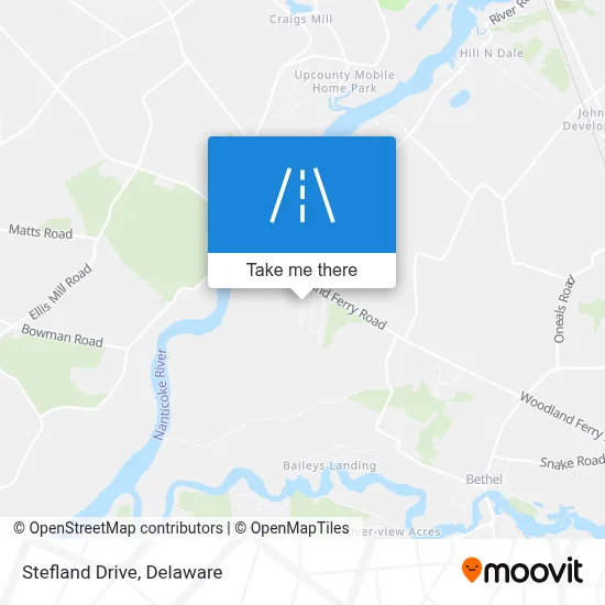 Stefland Drive map