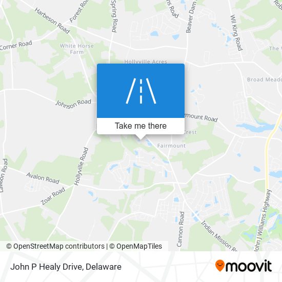 Mapa de John P Healy Drive