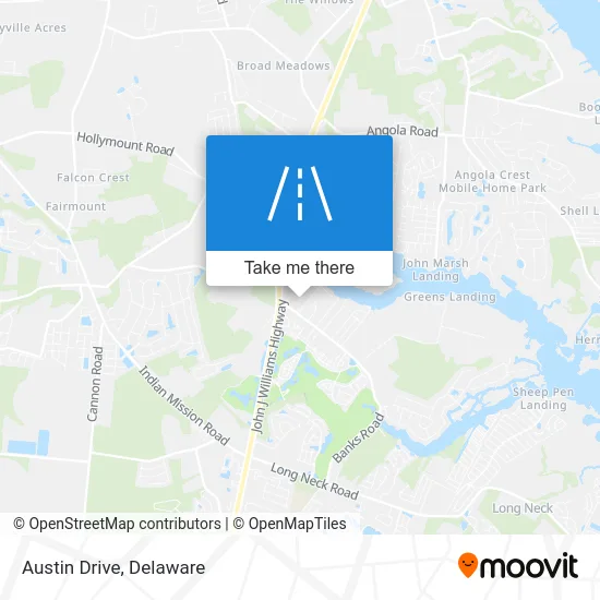 Austin Drive map