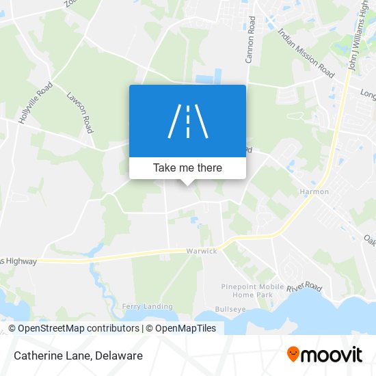 Mapa de Catherine Lane