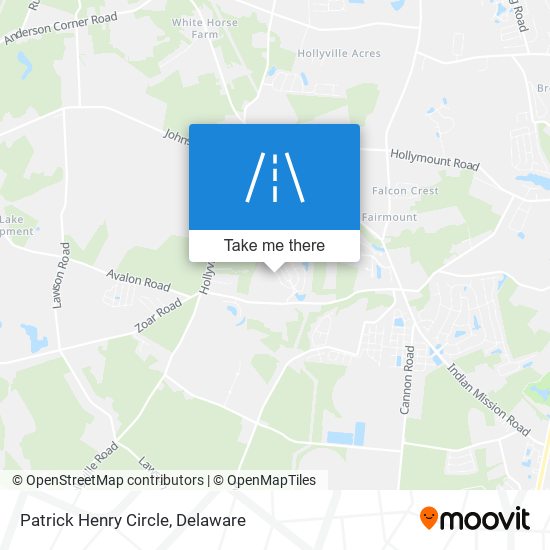 Patrick Henry Circle map