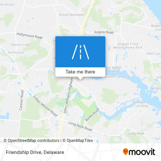 Friendship Drive map
