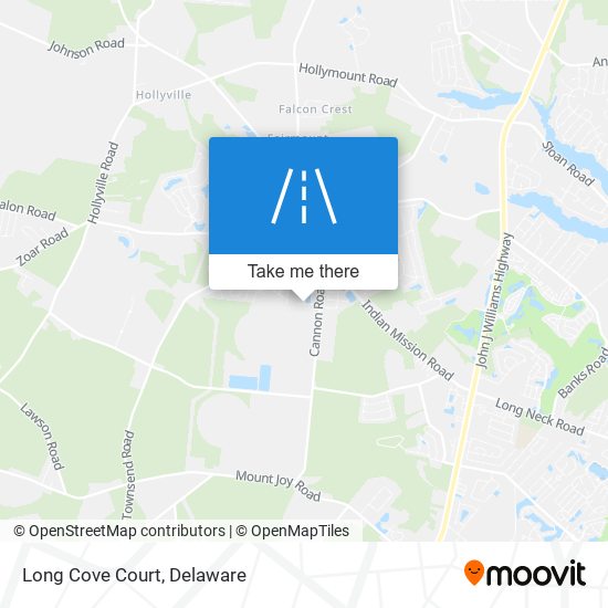 Mapa de Long Cove Court