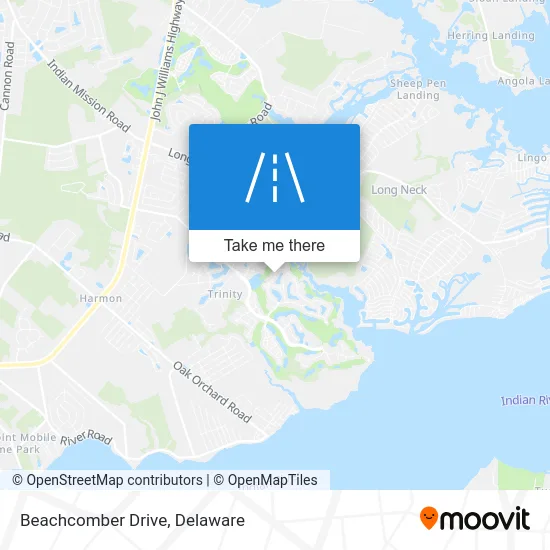 Beachcomber Drive map