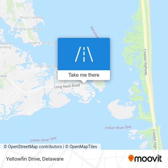 Yellowfin Drive map