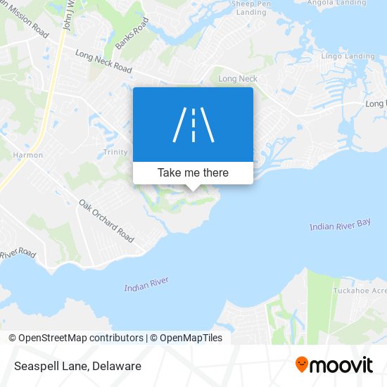 Mapa de Seaspell Lane