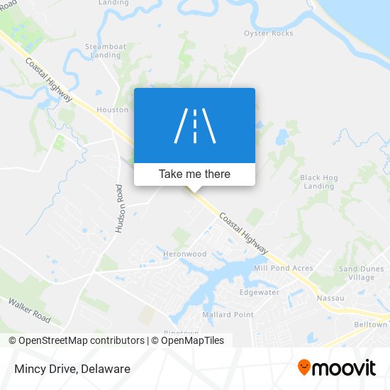 Mapa de Mincy Drive