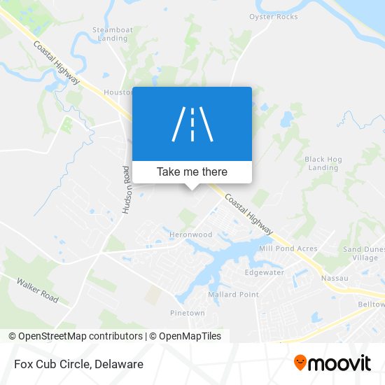 Mapa de Fox Cub Circle