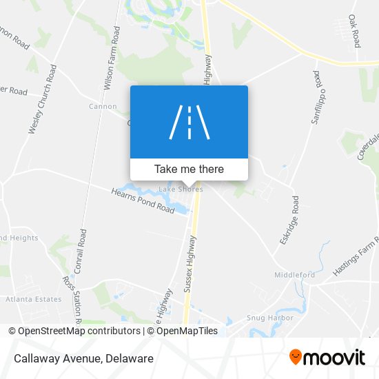 Mapa de Callaway Avenue