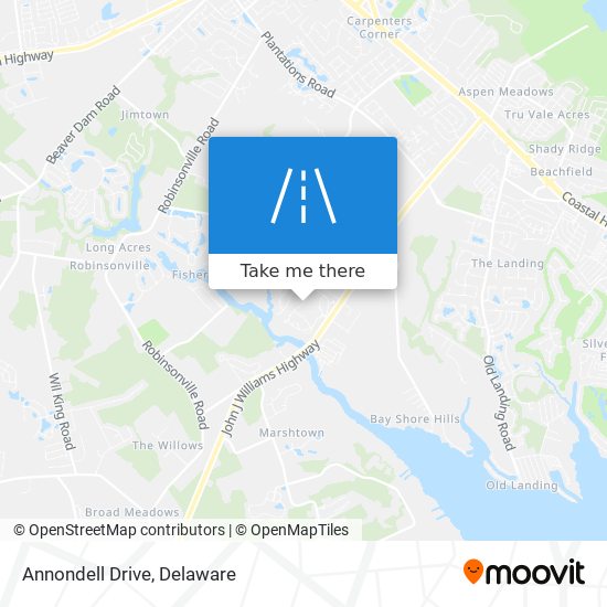 Annondell Drive map
