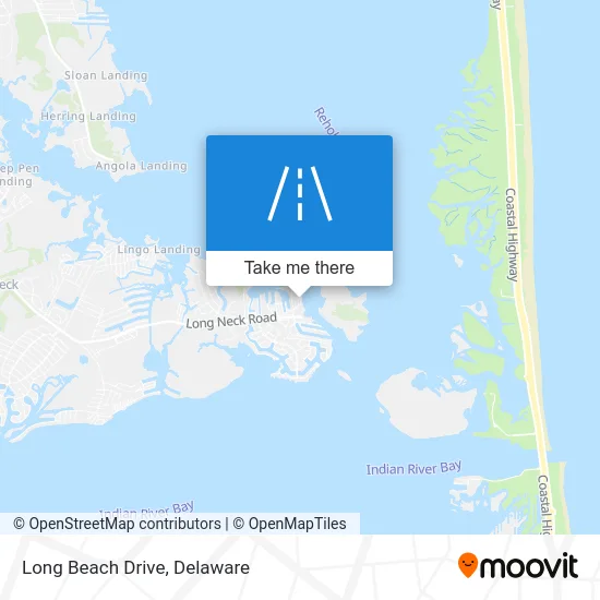 Long Beach Drive map
