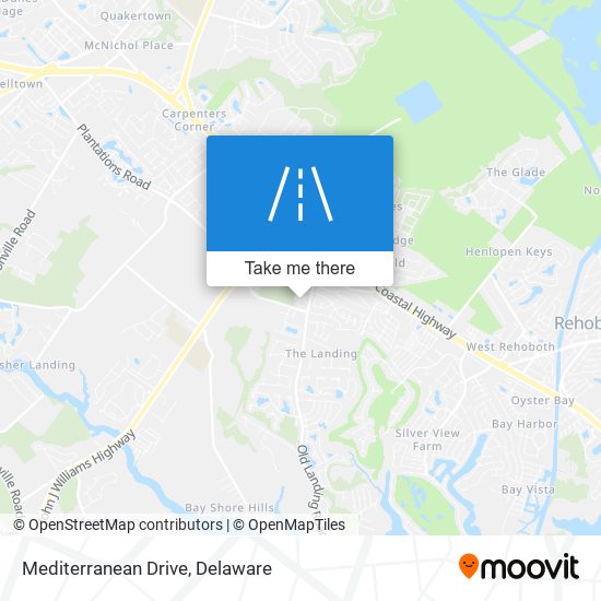 Mapa de Mediterranean Drive