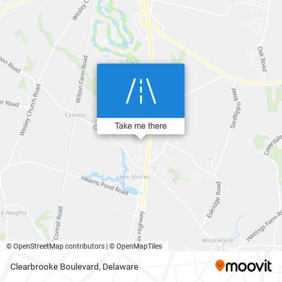 Mapa de Clearbrooke Boulevard