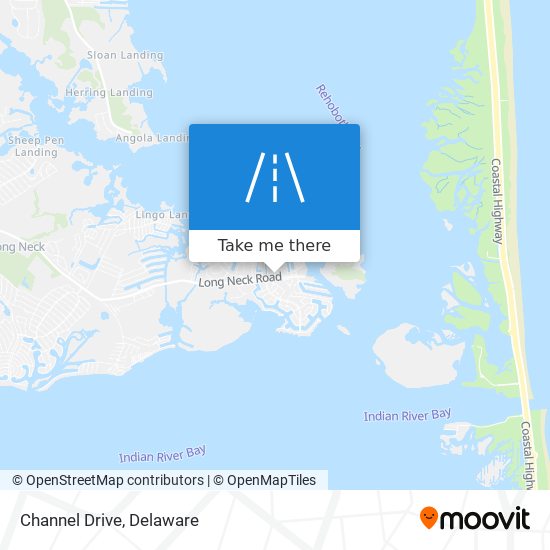 Channel Drive map