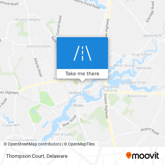 Mapa de Thompson Court