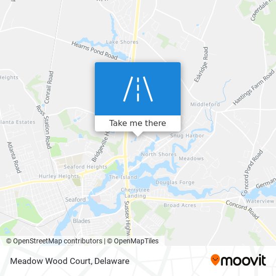 Mapa de Meadow Wood Court