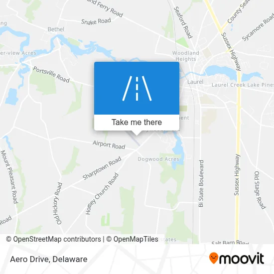 Aero Drive map