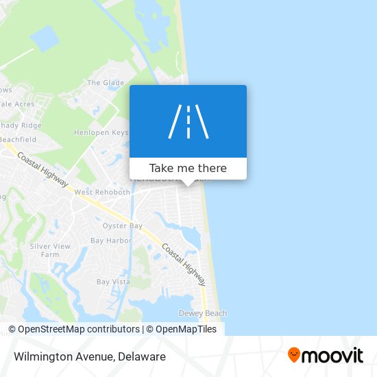 Mapa de Wilmington Avenue