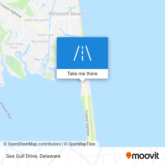 Sea Gull Drive map