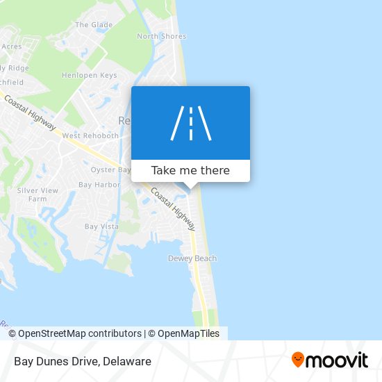 Bay Dunes Drive map
