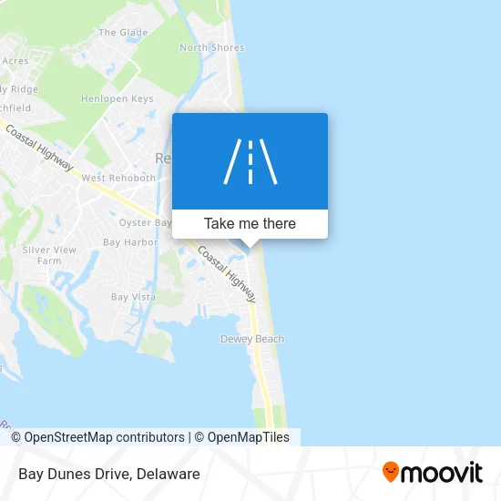Bay Dunes Drive map