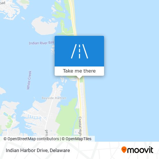 Mapa de Indian Harbor Drive