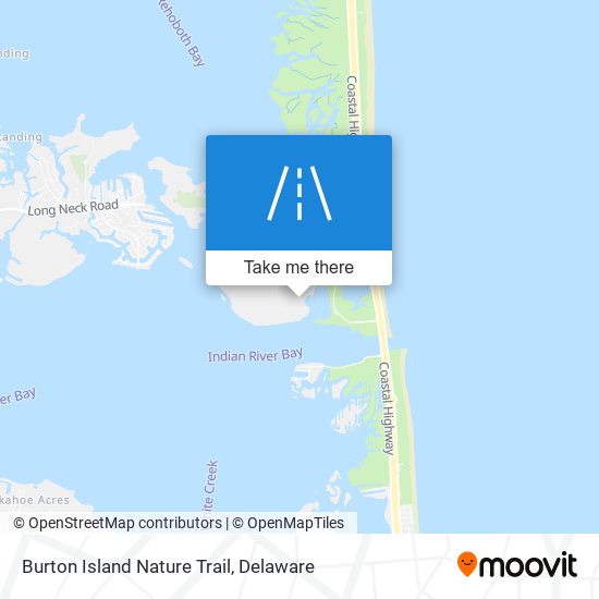 Mapa de Burton Island Nature Trail