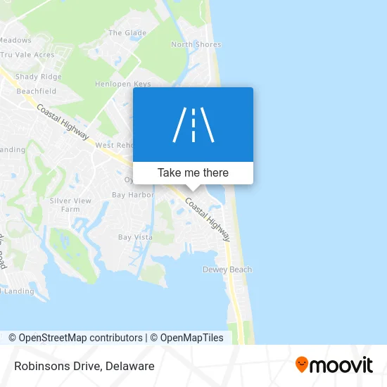Robinsons Drive map