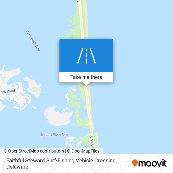 Faithful Steward Surf-Fishing Vehicle Crossing map