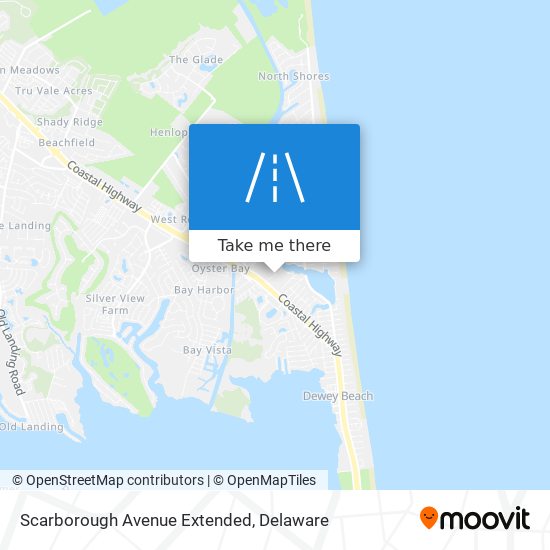 Scarborough Avenue Extended map