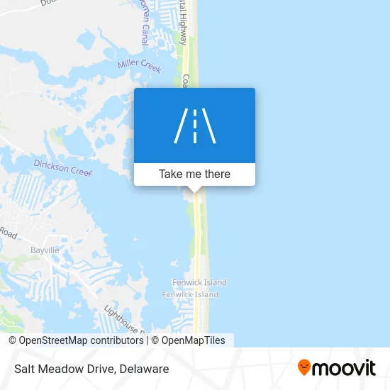 Salt Meadow Drive map