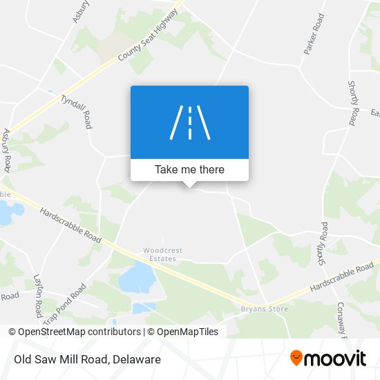 Mapa de Old Saw Mill Road