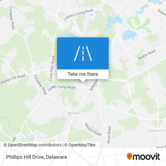 Mapa de Phillips Hill Drive