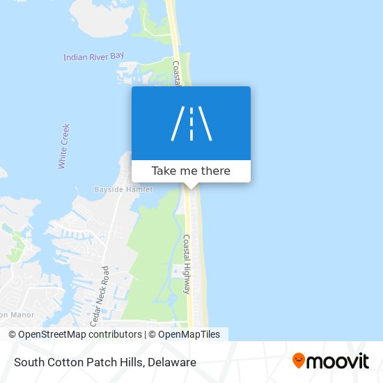 Mapa de South Cotton Patch Hills