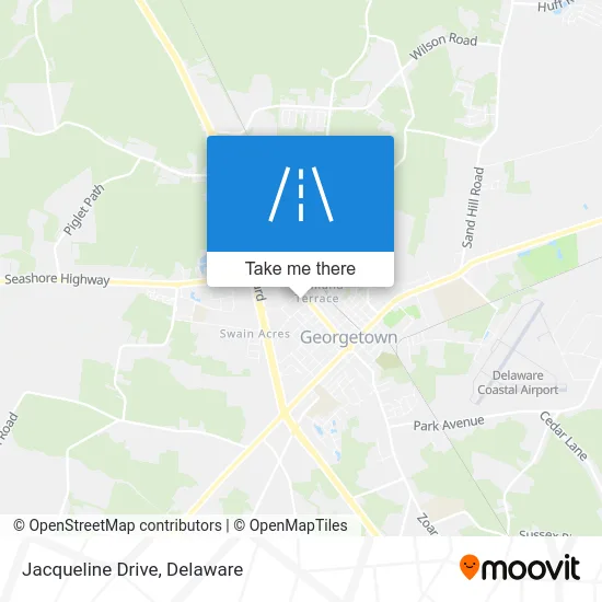 Jacqueline Drive map