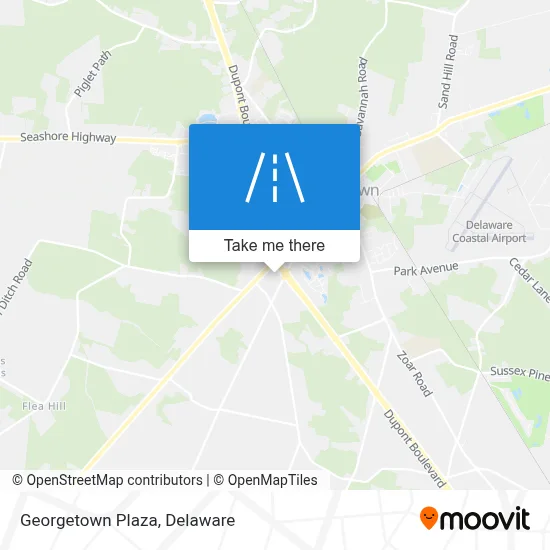 Georgetown Plaza map