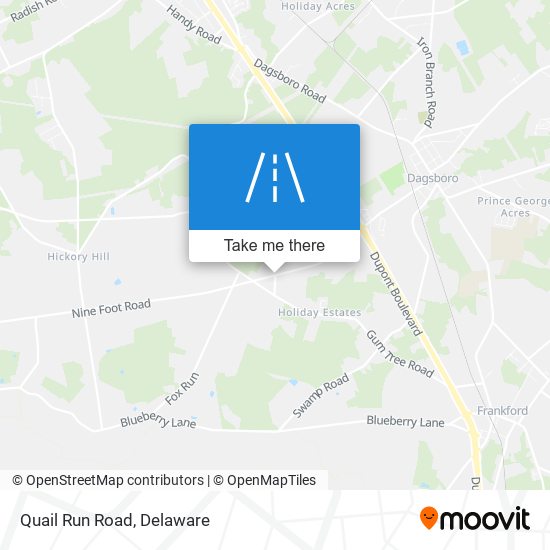 Mapa de Quail Run Road